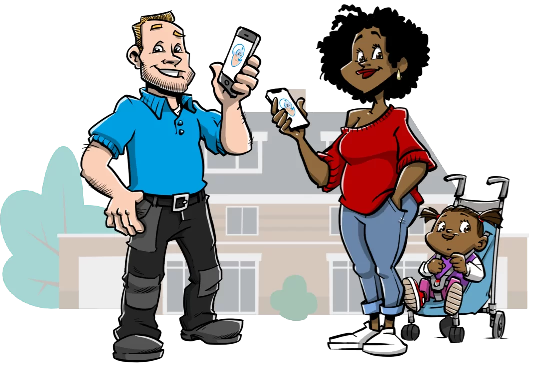 Offerte proces flow service monteur