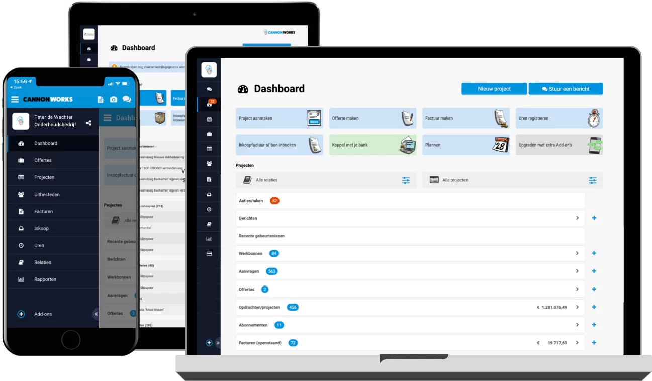 Offerte maken in software